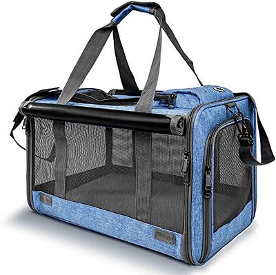 A4Pet Airline Approved Cat Carrier Dog Carriers,Removable Soft-Sided  Portable Pet Travel Washable Carrier for Kittens,Puppies,Rabbit,Hamsters -  Yahoo Shopping