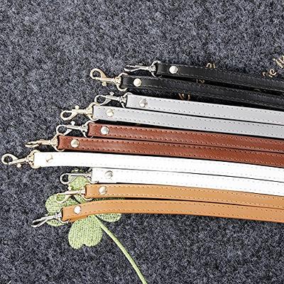 TANOSII Wide Purse Strap Adjustable Replacement Shoulder Crossbody Strap  Handbag Strap All White-1