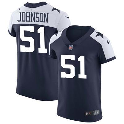 Men's Nike White Dallas Cowboys Vapor Elite Custom Jersey