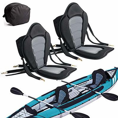 penban Deluxe Padded Kayak Seat Fishing Boat Seat with Storage  Bag,Detachable Universal Paddle-Board Seat,Adjustable Paddle Board Seat,Fitting  Design for All Body Sizes (1 pc Gray) : : Car & Motorbike