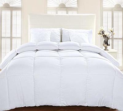 Utopia Bedding Comforter 1 Full Size and 1 Queen Size (White) - Yahoo  Shopping