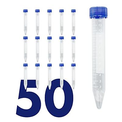 2ml Microcentrifuge Tubes with Snap Cap, Polypropylene Graduated, 500 Pcs  Sterilized Clear Plastic Small Vials with Caps for Sample Storage Without  Leakage - Yahoo Shopping