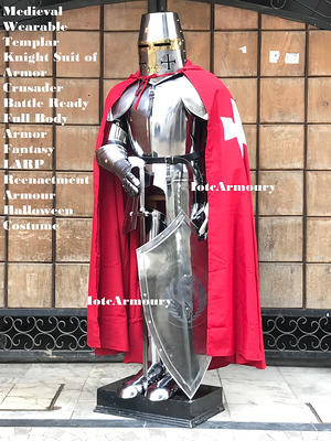 Medieval Knight Armour - battle-ready- Medieval Armour for