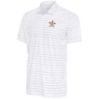 Men's Antigua Black Houston Astros Affluent Polo Size: Small