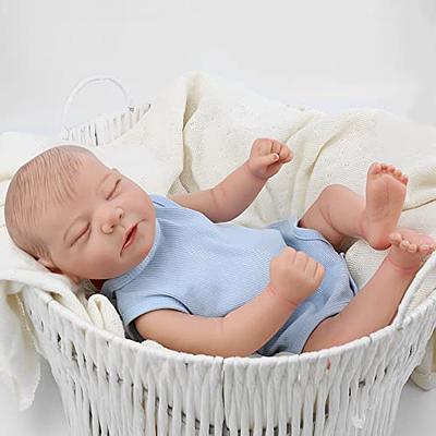 CHAREX Reborn Baby Dolls Full Body Vinyl - 18 inch Realistic