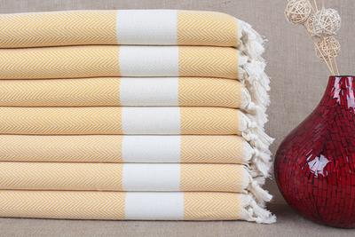 Face Towel Dish Towel Striped Brown Napkin 24x40 Inches 