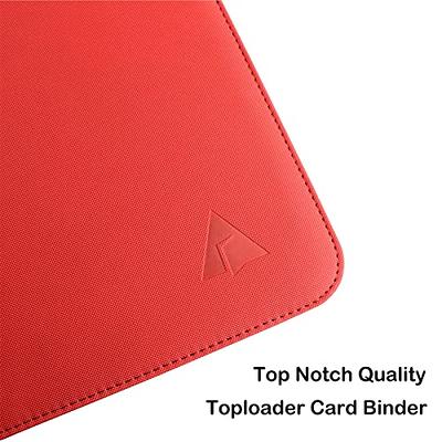 Toploader Binder, 252 Side Loading Pockets Trading Card Binder for  Toploader Storage, Trading Card Album for MTG/Yugioh/TCG Trading Cards &  Sports