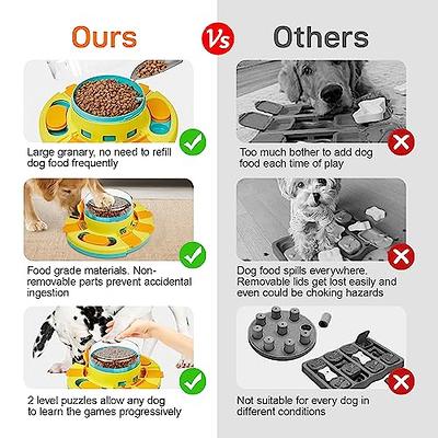 Potaroma Dog Puzzle Toy 2 Levels, Slow Feeder, Dog Food Treat Feeding Toys  for IQ Training, Dog Entertainment Toys, 4.2 Inch Height - Yahoo Shopping