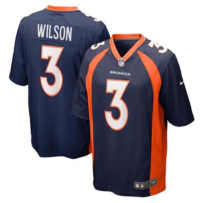 Denver Broncos Nike Game Road Jersey - White - Custom - Mens