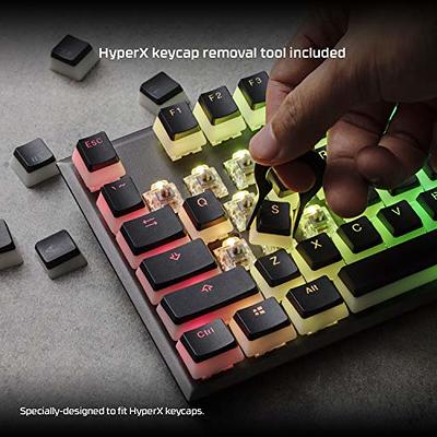 HyperX Pudding Keycaps 2 - Full Key Set - PBT - White (US Layout)