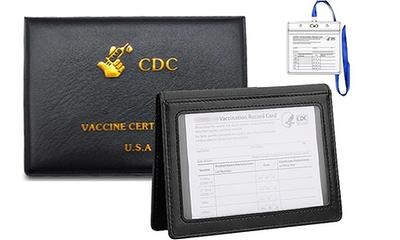 Passport and Vaccine Card Holder Combo Passport