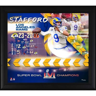 Matthew Stafford Los Angeles Rams FOCO Super Bowl LVI