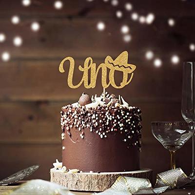 Ferastar Spanish Uno Cake Topper Fiesta Party Decor for Mexican