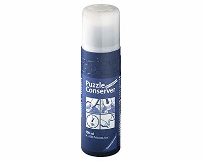 MasterPieces - Jigsaw Puzzle Glue Bottle with Swivel Spreader Cap, 10oz -  Clear 