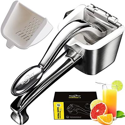 Lemon Juicer Hand Citrus Squeezer Exprimidor De Limones Manual Press  Multifunction Stainless Steel 