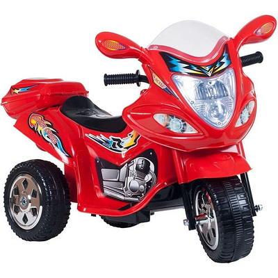 Ride on Toy, 3 Wheel Mini Motorcycle Trike for Kids, Battery Powered Toy by Hey! Play! Toys for Boys and Girls, 2 - 5 Year Old - Police