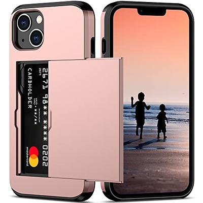 WeLoveCase for Samsung Galaxy S21 Wallet Case with Credit Card Holder &  Hidden Mirror, Defender Protective Shockproof Heavy Duty Protection Phone