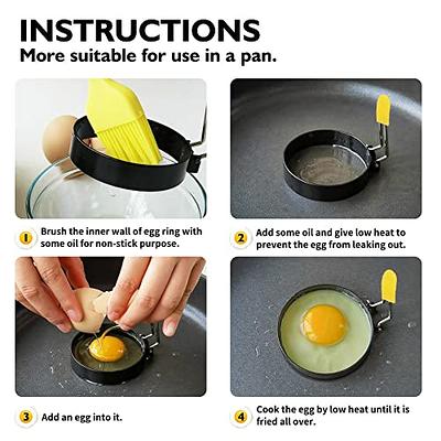 Non Stick Frying Pan Fry Reversible Flip Egg Omelet Pancake Maker