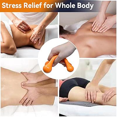 Handheld Manual Back Massagers, 2 Pack Manual Massage Tools For