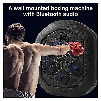 ONEPUNCH Boxing Machine Wall Mounted, Smart Music Boxing  Machine with LED, Electronic Punching Machine with Phone Holder & Boxing  Gloves for Home Exercise Stress Release Boxing Game : Sports 