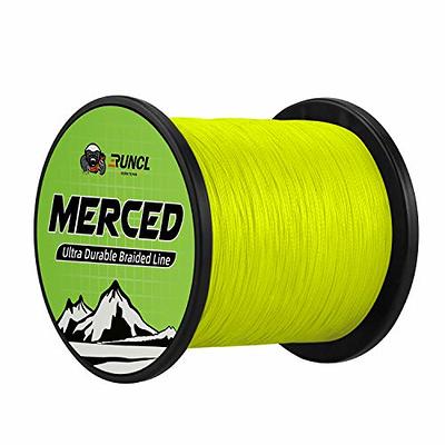 RUNCL Braided Fishing Line, Abrasion Resistant Durable Fishing Line for  Saltwater Freshwater, No Stretch, Smaller Diameter, Hi Vis Rainbow Color  Measure Line, 328-1093 Yds - Yahoo Shopping