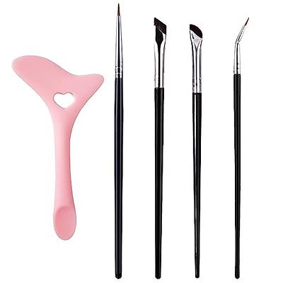 Eyeliner Brush Stencils Set Gel Liner Winged Makeup Brushes Ultra