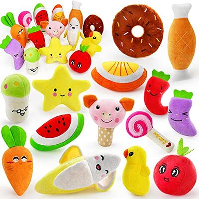 Carrot Farm Dog Toy Dog Chew Toys Squeaky Carrots Enrichment Dog Puzzle Toys