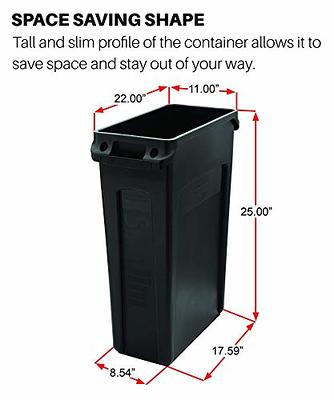 Slim Jim  Rubbermaid Commercial Products