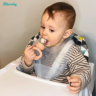 Dilovely Baby Fruit Feeder Silicone Teething Pacifiers for Babies