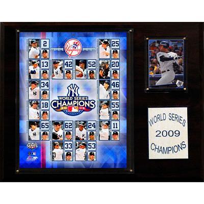 Derek Jeter New York Yankees Framed 15 x 17 Old Yankee Stadium Collage with A Capsule of Game-Used Dirt - Limited Edition 2021