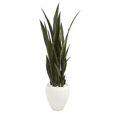 Artificial Snake Plant With Century Plant Stand - Sansevieria