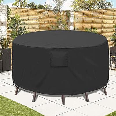 Heavy Duty Patio Furniture Covers Waterproof, Mrrihand Patio Furniture  Outdoor Sectional Sofa Set , Patio Table and Chair Set Cover