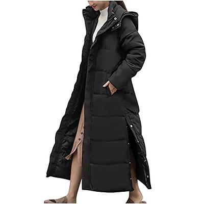 Dkny Women's Mixed-Media Belted Hooded Maxi Puffer Coat - Titan - Yahoo  Shopping