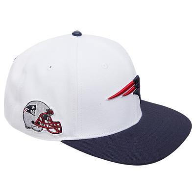 Men's New Era Navy New England Patriots Script Logo Golfer 9FIFTY Snapback  Hat