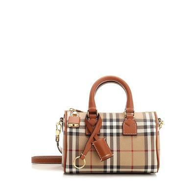 BURBERRY Medium Reversible Tote in Haymarket Check - Yahoo Shopping