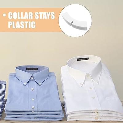 200pcs White Collar Stays Nylon Shirt Collar Insert Support White Blouse  Stiffeners Holder 3 Sizes 5cm 62cm 7cm - AliExpress
