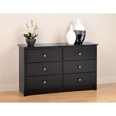 HOMESTOCK Black 9 Drawer Dresser Tall Dressers for Bedroom Kids