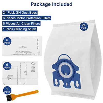  20 Pack 3D Airclean GN Vacuum Bags Compatible with