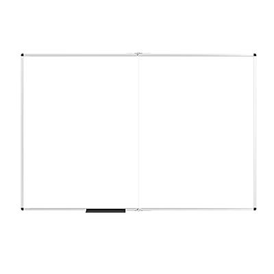 XBoard Large Magnetic Dry Erase White Board 60 x 48 Inch, 5' x 4' Foldable  Whiteboard for Wall with Marker Tray | Big Aluminum Frame Folding Marker