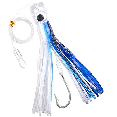 Saltwater Trolling Lure 8.8inch/6inch Fishing Soft Octopus Skirts