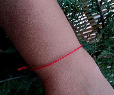 Red string bracelet Protection bracelet Kabbalah bracelet Red string of  fate Red thread bracelet Men Women Kids (Men) - Yahoo Shopping