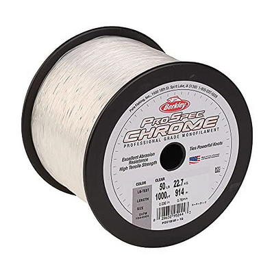 Berkley ProSpec Chrome, Clear, 20lb 9kg Monofilament Fishing Line - Yahoo  Shopping