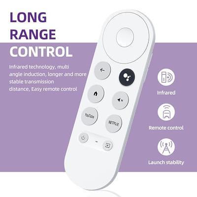 Replacement Voice Remote Google Chromecast 4k Snow Streaming Media Player  G9n9n Ga01920 Us Ga01919 Us Ga01923 Us Remote Control, Shop Temu Start  Saving