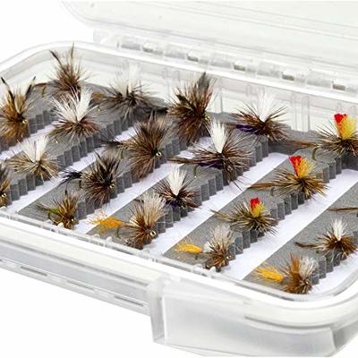 PLUSINNO Fly Fishing Flies Kit, 26/78Pcs Handmade Fly Fishing Gear