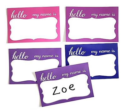 Buy 200 Superhero Name Tags Labels, Kids Name Labels, Name Tags