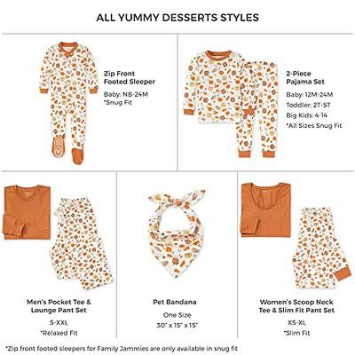 Burt's Bees - Organic Thanksgiving Desserts 2-Piece Pajamas