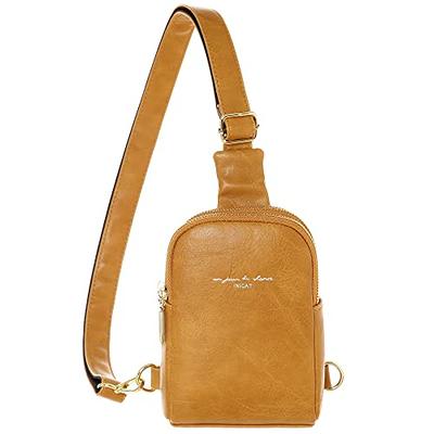 ER.Roulour Small Crossbody Bags for Women with Coin Purse Wide