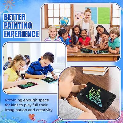 6 Pieces LCD Writing Tablet for Kids, 6.5 Inch Drawing Board Doodle  Scribbler Board for 3-6 Years Old Girls Boys, Erasable Electronic Painting