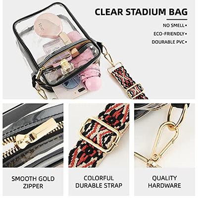 WEIMZC Clear Crossbody Bag