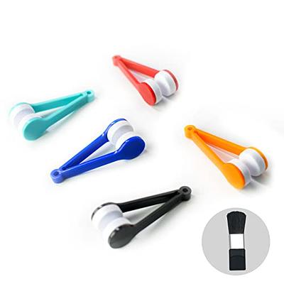 5 Pcs Eye Glasses Lens Cleaner Tool - Mini Sun Glasses Eyeglass Microfiber  Spectacles Cleaner Soft Brush Cleaning Clip Kit（Color Random） - Yahoo  Shopping